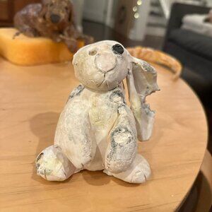 Cute Handmade bunny sculpture